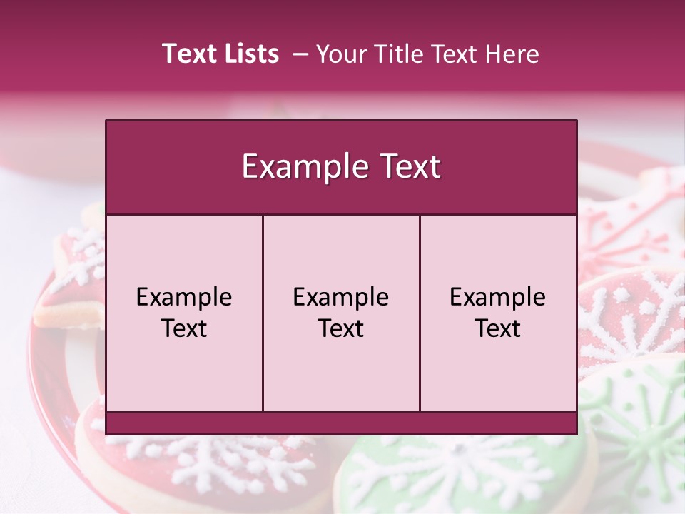 White Delicious Home PowerPoint Template