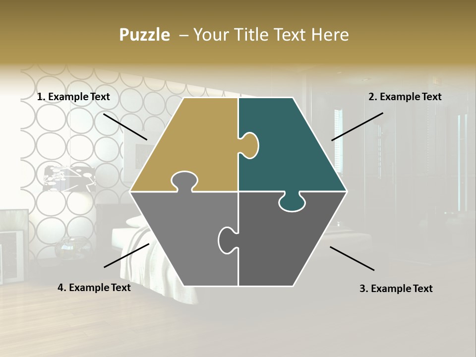 Space Interior Picture PowerPoint Template