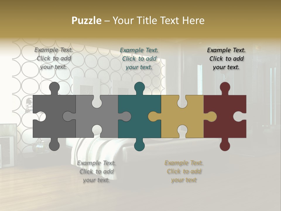 Space Interior Picture PowerPoint Template