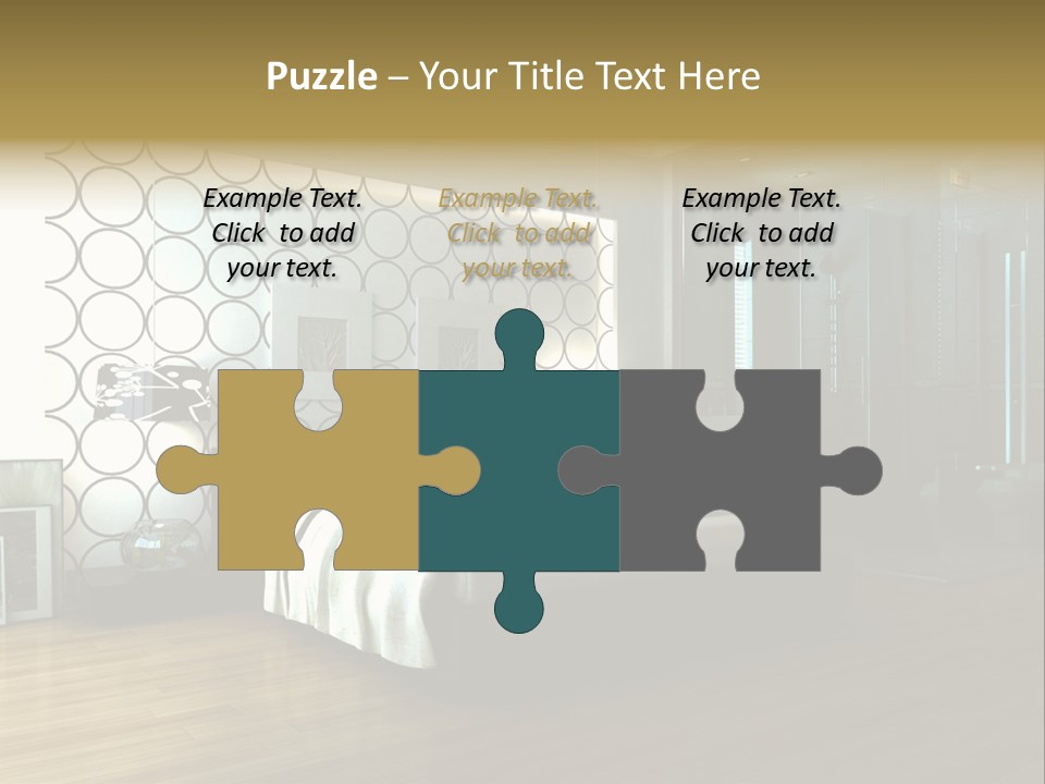 Space Interior Picture PowerPoint Template