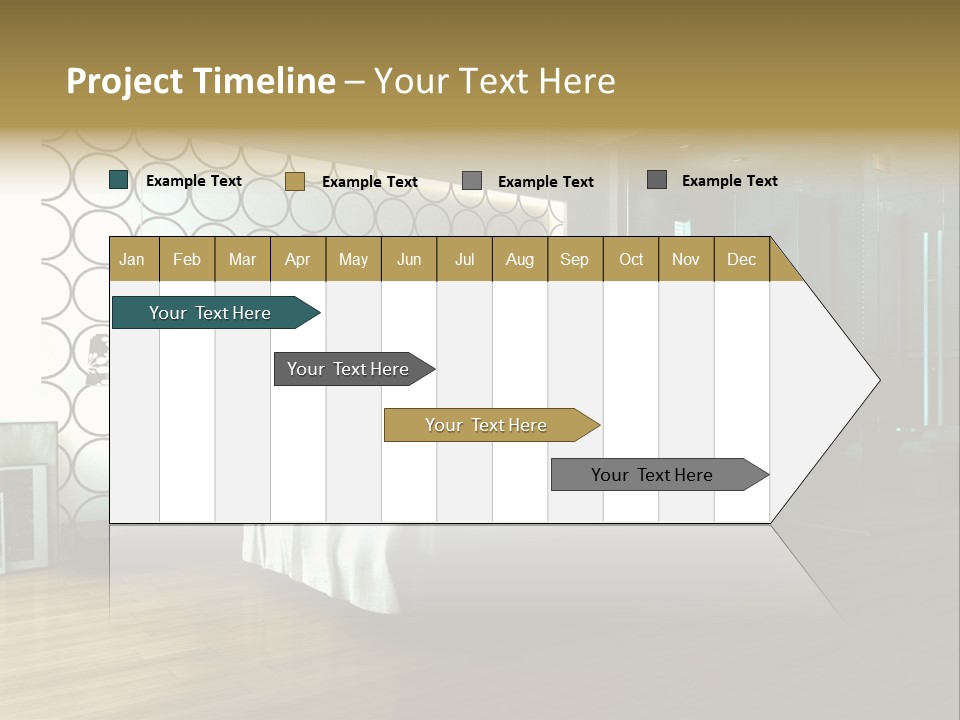 Space Interior Picture PowerPoint Template