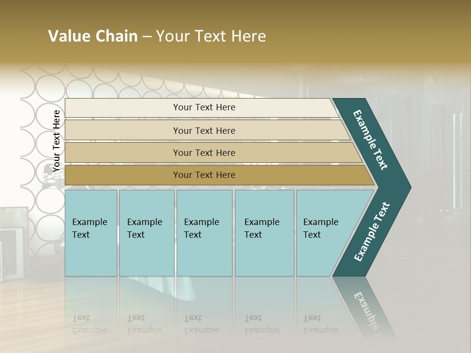 Space Interior Picture PowerPoint Template