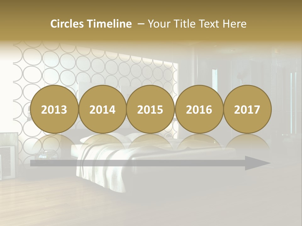 Space Interior Picture PowerPoint Template