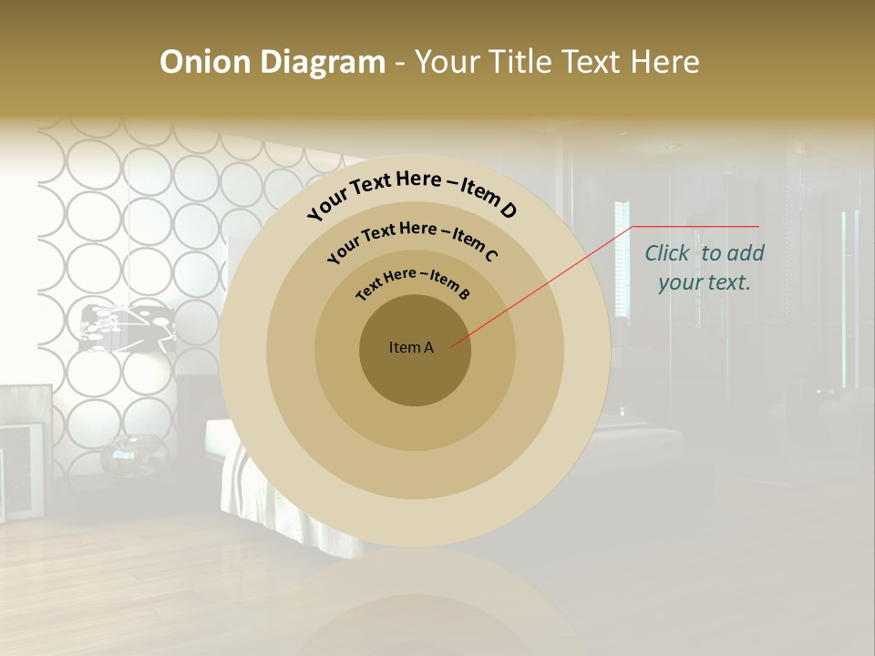 Space Interior Picture PowerPoint Template
