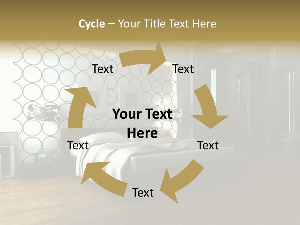 Space Interior Picture PowerPoint Template