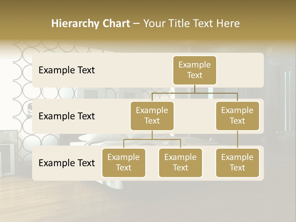 Space Interior Picture PowerPoint Template