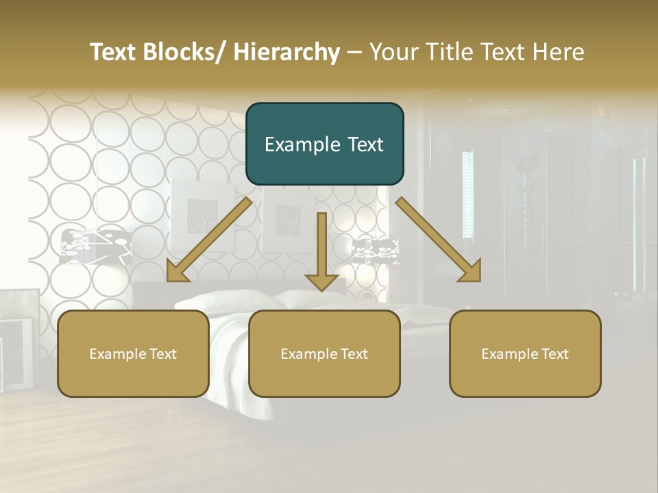 Space Interior Picture PowerPoint Template
