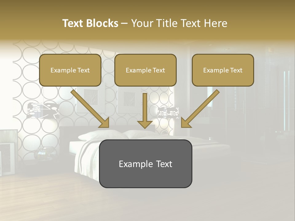 Space Interior Picture PowerPoint Template