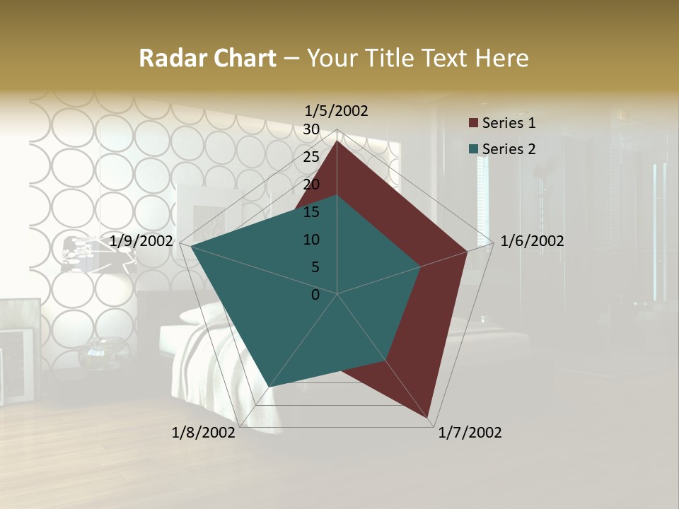 Space Interior Picture PowerPoint Template