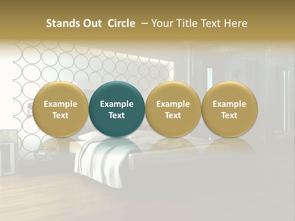 Space Interior Picture PowerPoint Template