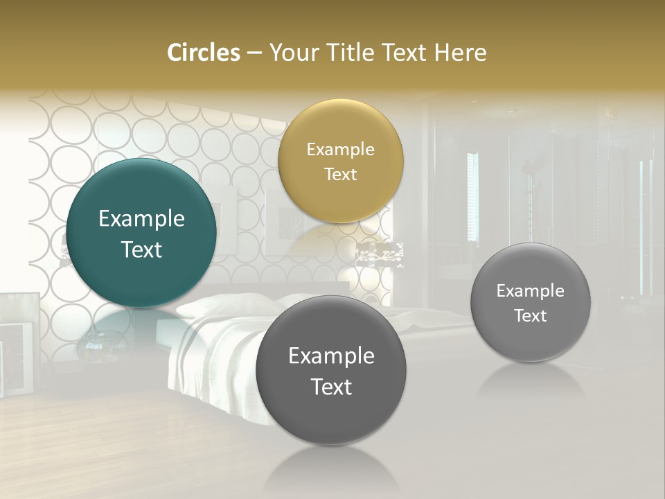 Space Interior Picture PowerPoint Template