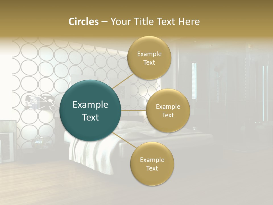 Space Interior Picture PowerPoint Template