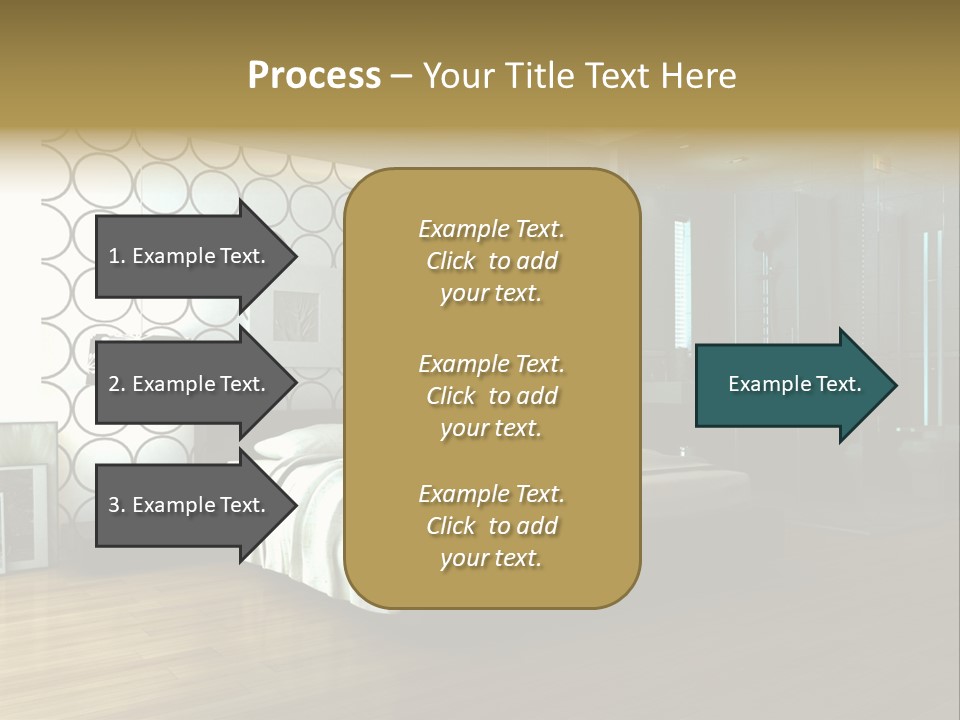 Space Interior Picture PowerPoint Template