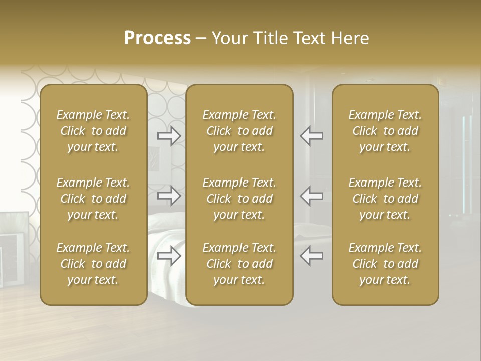 Space Interior Picture PowerPoint Template