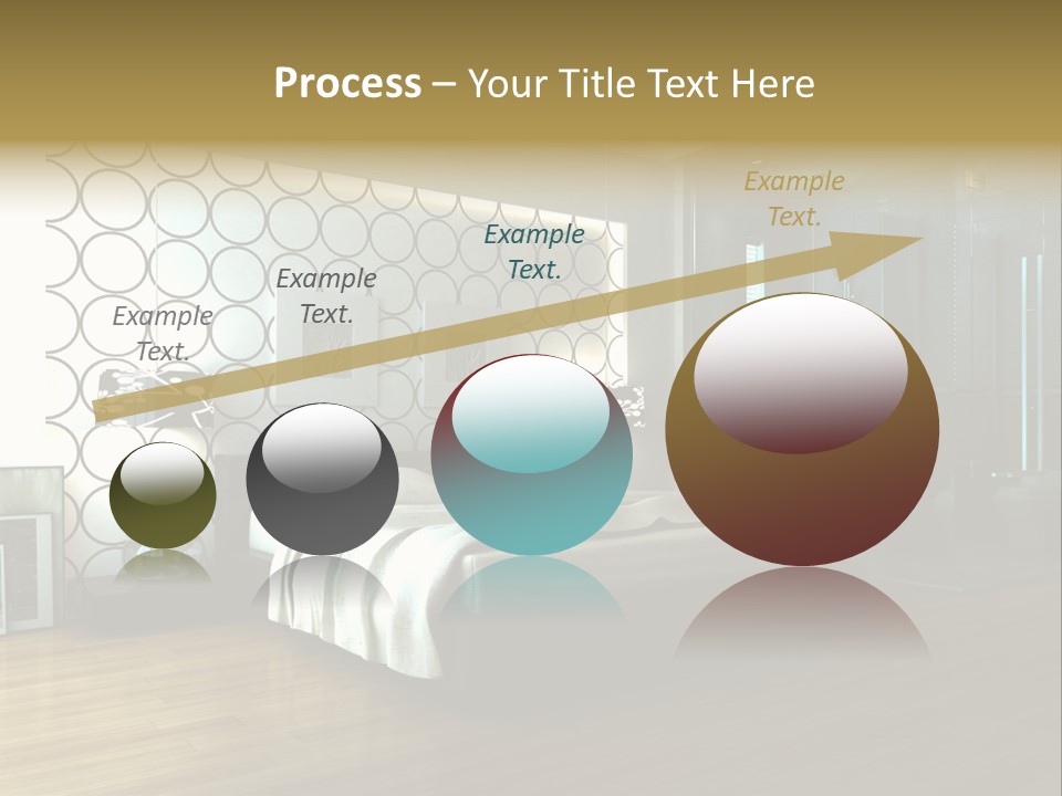 Space Interior Picture PowerPoint Template