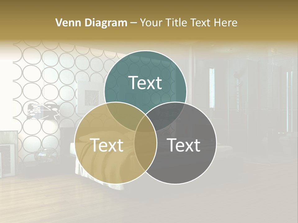 Space Interior Picture PowerPoint Template