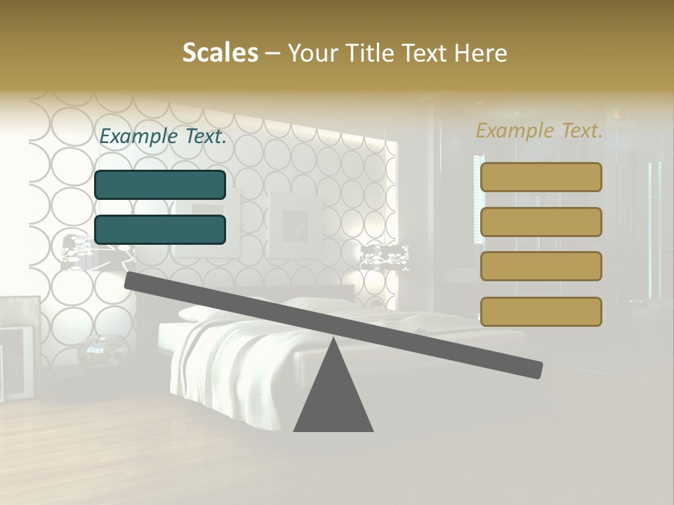 Space Interior Picture PowerPoint Template