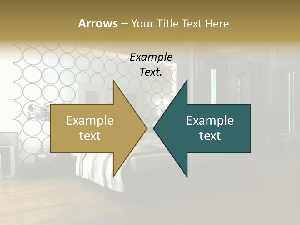 Space Interior Picture PowerPoint Template
