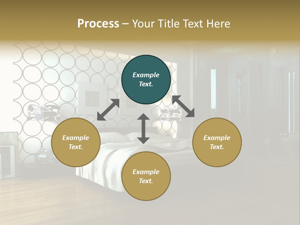 Space Interior Picture PowerPoint Template