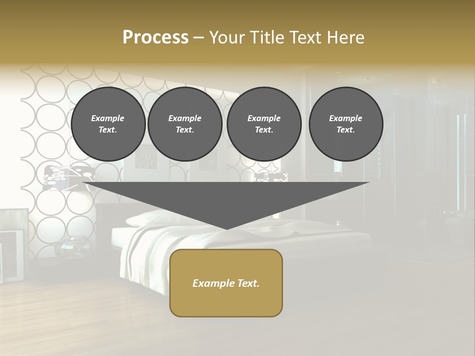 Space Interior Picture PowerPoint Template