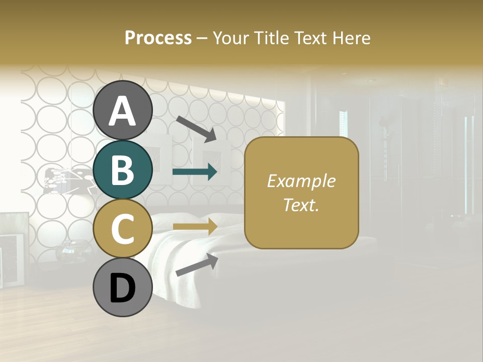 Space Interior Picture PowerPoint Template