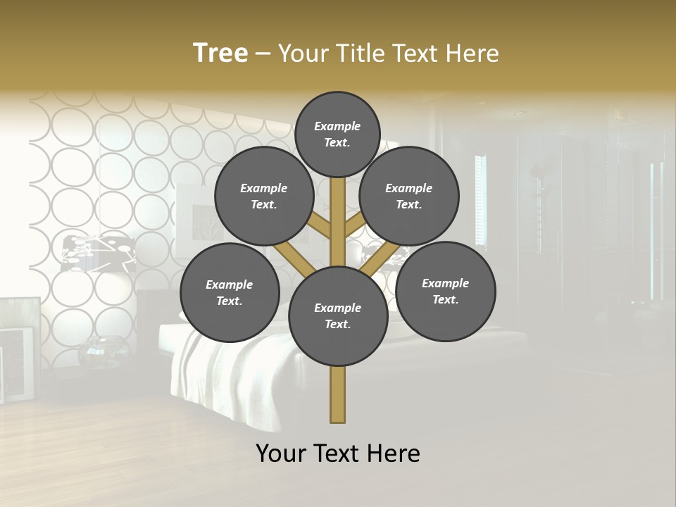 Space Interior Picture PowerPoint Template