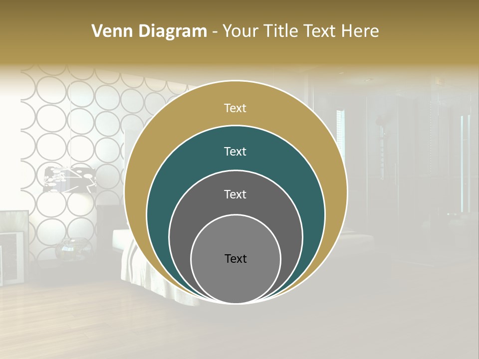 Space Interior Picture PowerPoint Template