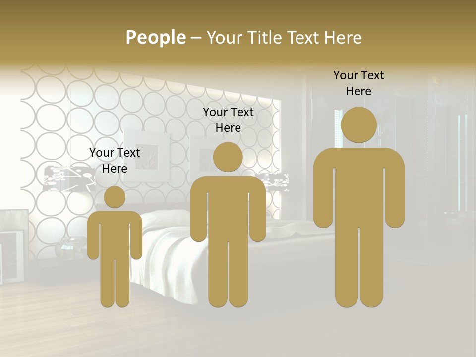 Space Interior Picture PowerPoint Template