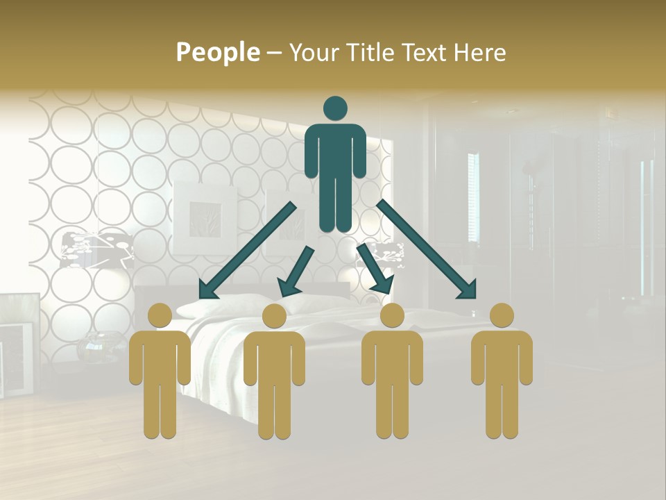 Space Interior Picture PowerPoint Template