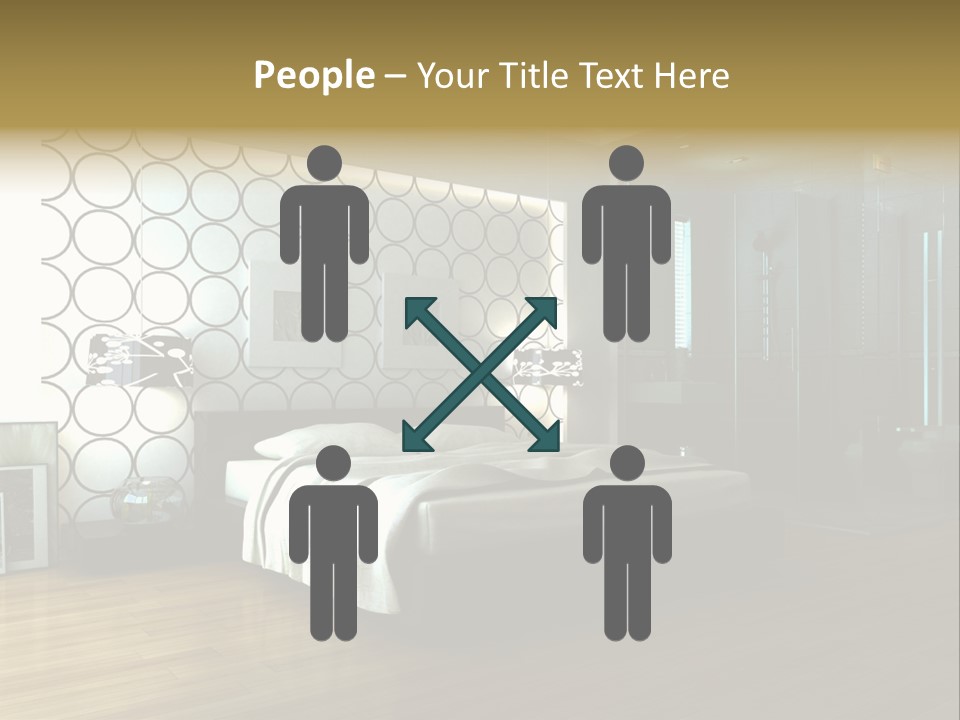 Space Interior Picture PowerPoint Template