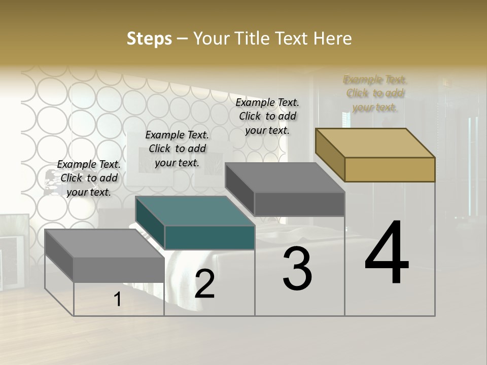 Space Interior Picture PowerPoint Template