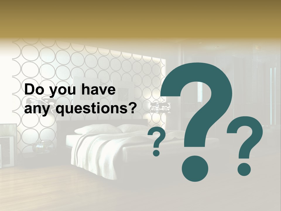 Space Interior Picture PowerPoint Template