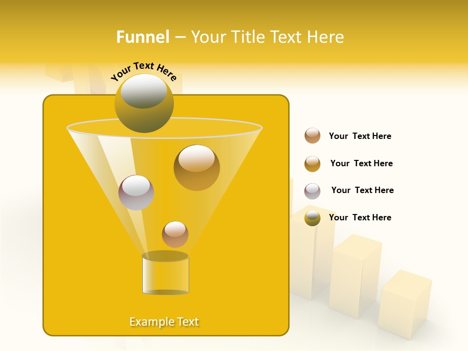 Growth Golden Gain PowerPoint Template