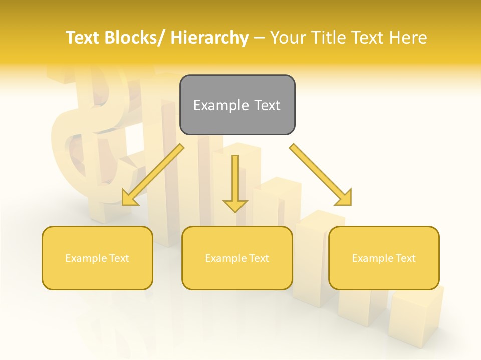 Growth Golden Gain PowerPoint Template