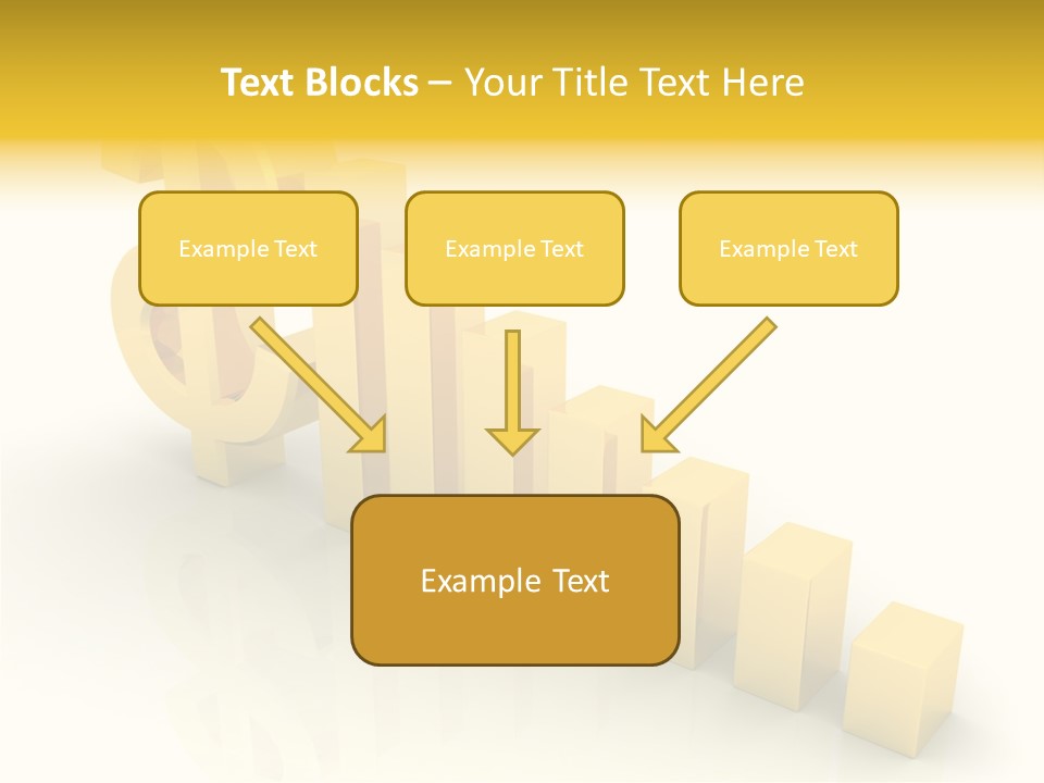 Growth Golden Gain PowerPoint Template