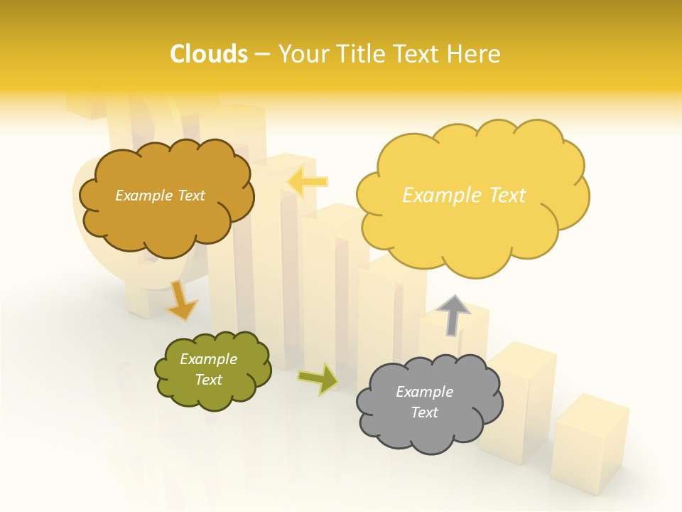 Growth Golden Gain PowerPoint Template