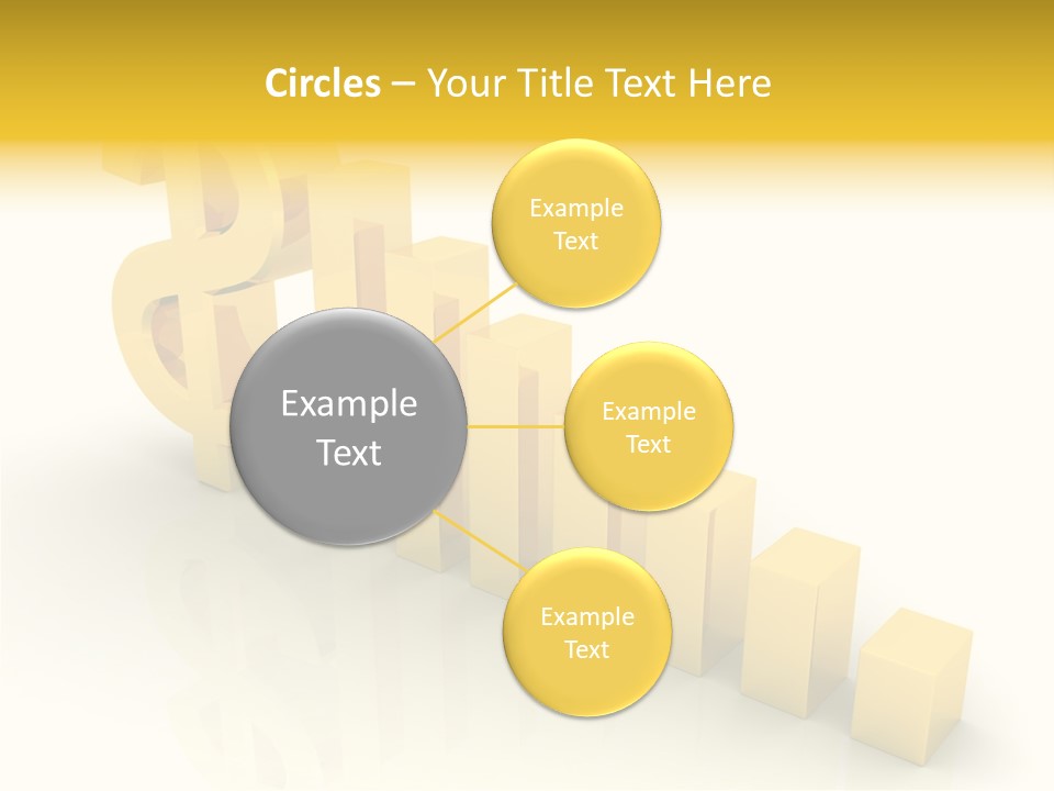 Growth Golden Gain PowerPoint Template