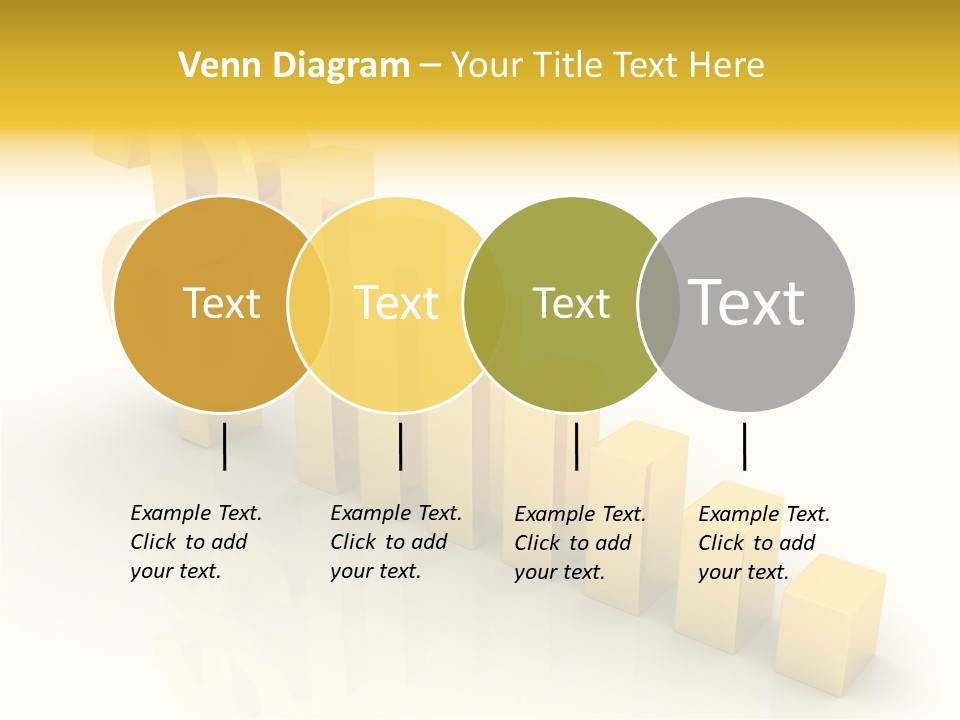Growth Golden Gain PowerPoint Template