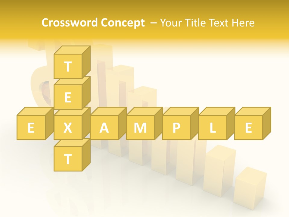 Growth Golden Gain PowerPoint Template