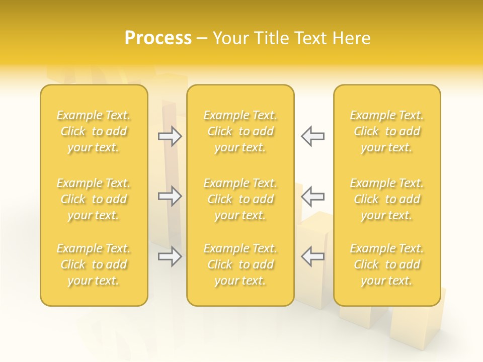 Growth Golden Gain PowerPoint Template