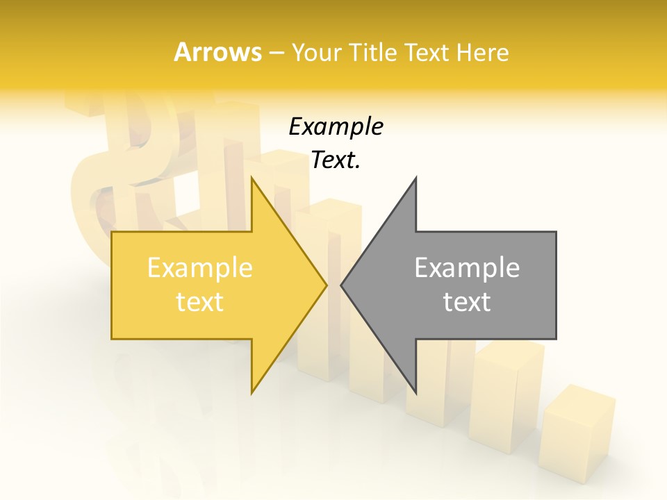 Growth Golden Gain PowerPoint Template