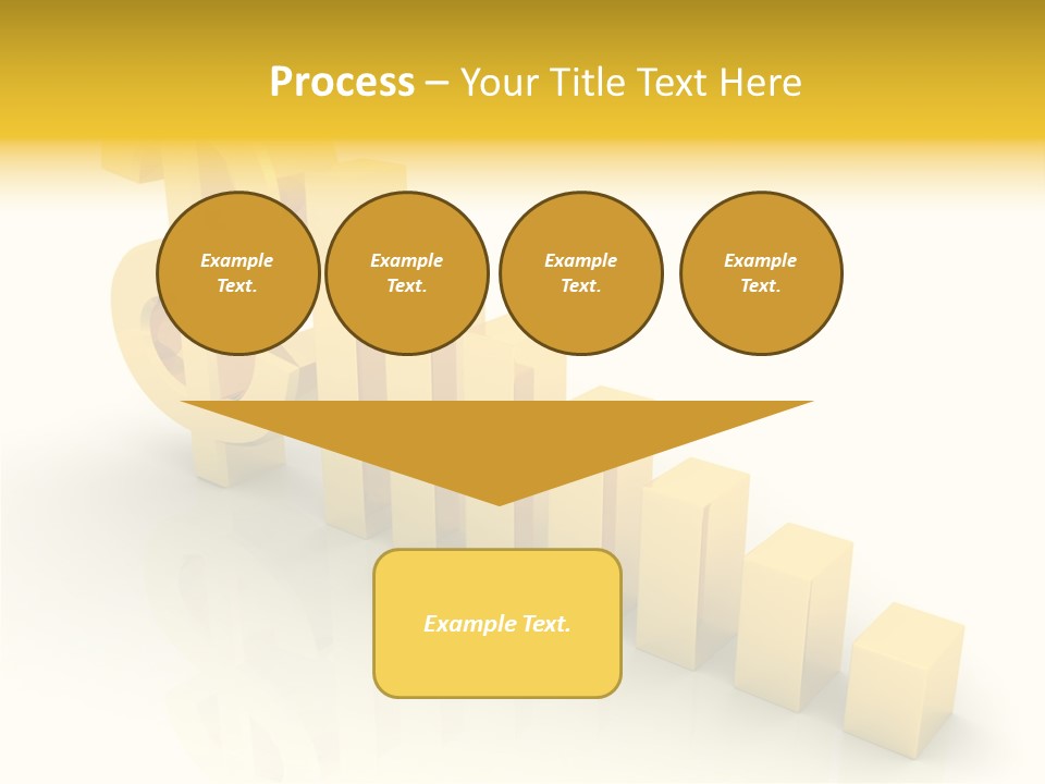 Growth Golden Gain PowerPoint Template