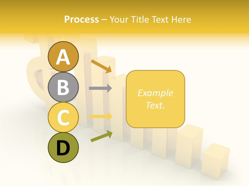 Growth Golden Gain PowerPoint Template