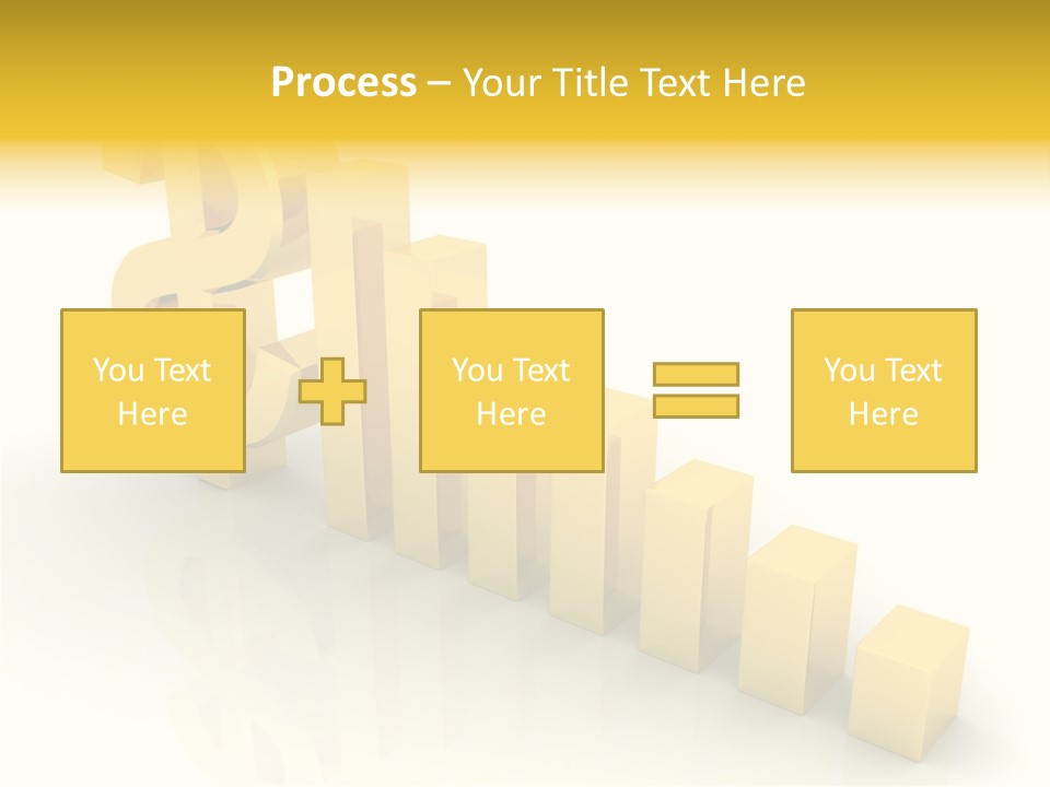 Growth Golden Gain PowerPoint Template