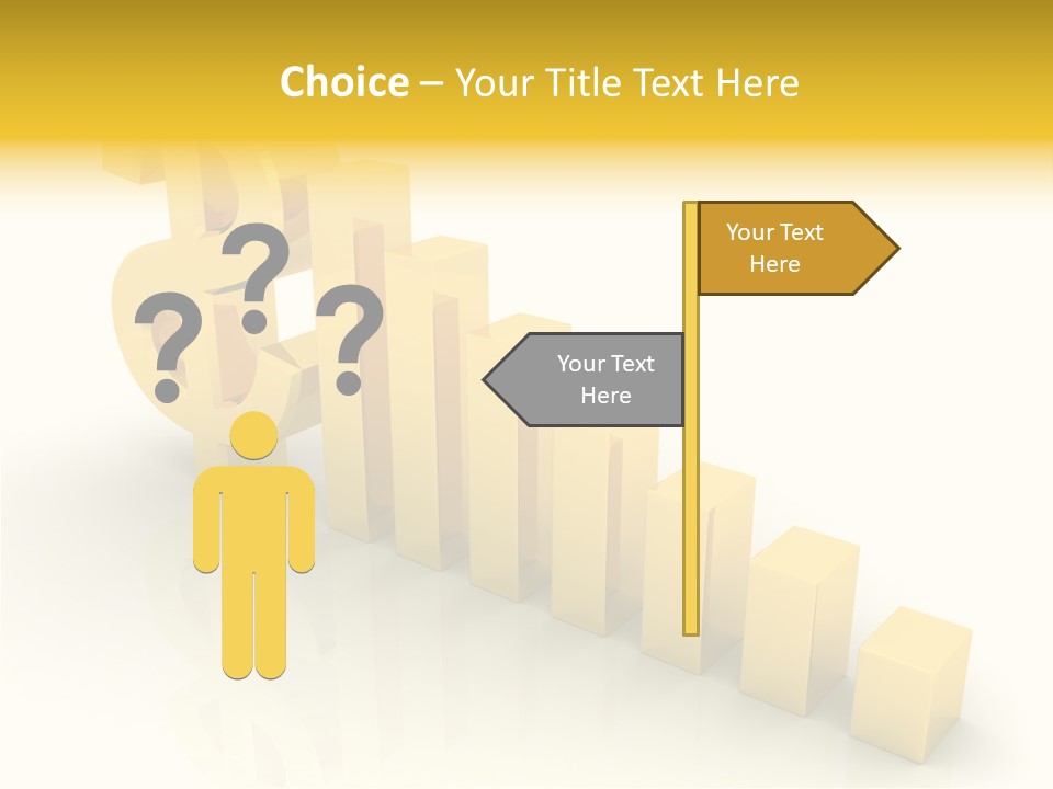Growth Golden Gain PowerPoint Template