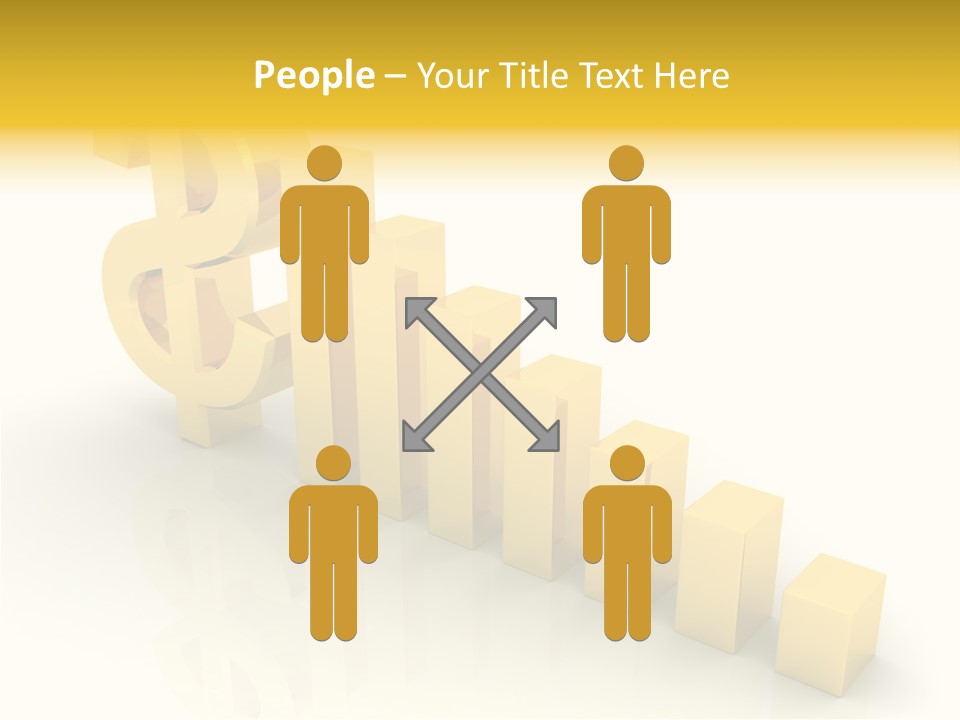 Growth Golden Gain PowerPoint Template