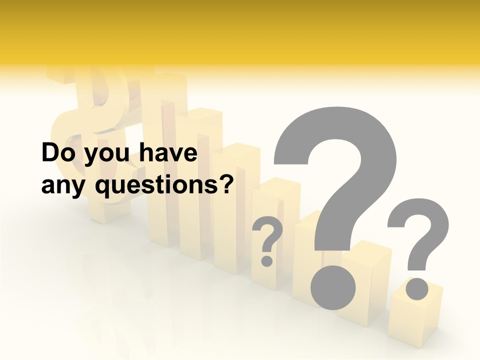 Growth Golden Gain PowerPoint Template