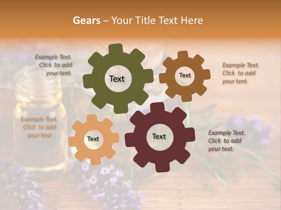 Pampering Cosmetic Product PowerPoint Template