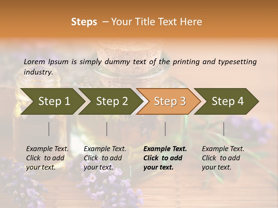 Pampering Cosmetic Product PowerPoint Template