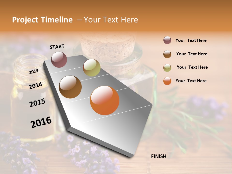 Pampering Cosmetic Product PowerPoint Template